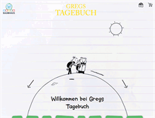 Tablet Screenshot of gregstagebuch.de